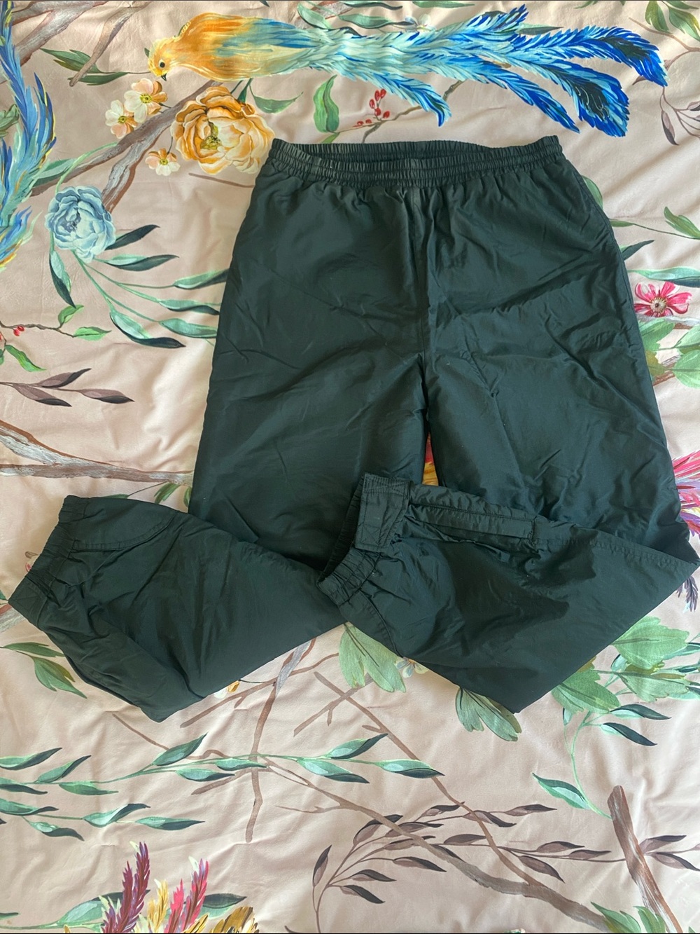Unisex Black Snow Pants